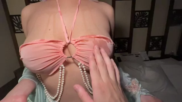 【巨乳　主観動画】じじのハメ撮り日記 Iカップ高身長ギャルとコスプレセックスしてきました シーン7（21:50）