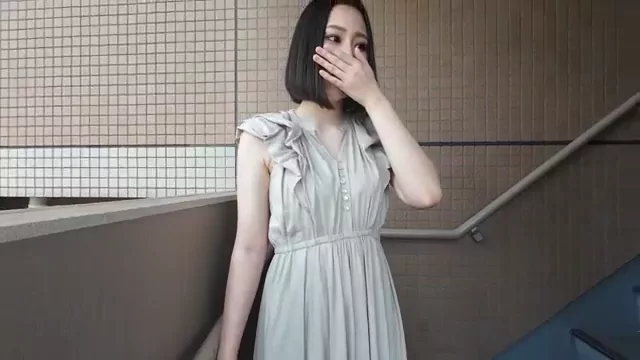 🔥寝取られスワップ貸し出しサークル🔥👿シークレットSecret👿 【本編顔出し】ハプバーで出会ったショートボブで美しい瞳が印象的な隠れ巨乳（陥没乳首）の若妻ERIKAさん　旦那様が出張中に初めての貸出プレイ シーン3（6:31）