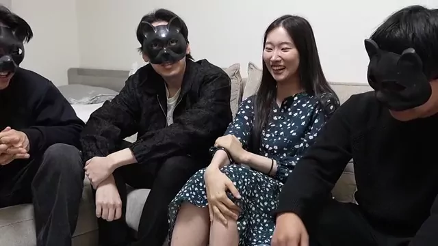 しんのすけ スレンダーなGカップグラドル美女を男3人で連続中出しして堪能してきたっ シーン7（12:07）