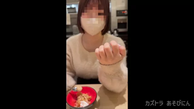 カズトラ🐯あそびにん 【マスク顔出し】マッチングアプリで出会った猫顔Fカップ美ボディの女子大生と交尾密会。 シーン9（37:34）