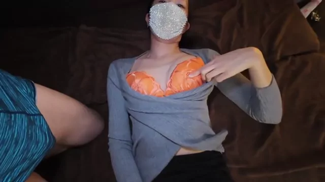 🔥寝取られスワップ貸し出しサークル🔥👿シークレットSecret👿 垂れ乳Mikaと着衣セックス　遠隔バイブオナニーでライブ配信 手マンでマジイキ　見事なM字開脚着衣ハメ撮り晒し シーン14（40:44）