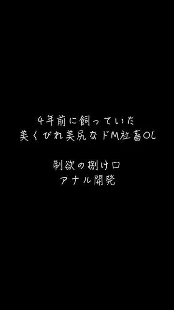 🔥寝取られスワップ貸し出しサークル🔥👿シークレットSecret👿 4年前に飼っていた美くびれ美尻なドM社畜OL　ホテルに呼び出して着衣セックス　窓際で羞恥プレイ　初めてのアナル開発 生中出し シーン2（3:43）