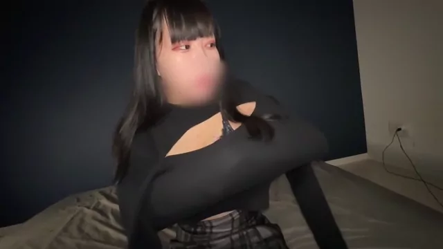 【巨乳　主観動画】じじのハメ撮り日記 マッチングアプリで出会った地雷系メイクのIカップ保育士さんをお持ち帰りしてセックスしてたら喘ぎ声が大きすぎて壁ドンされたけど気にせず中出しまでしちゃいました シーン10（27:44）