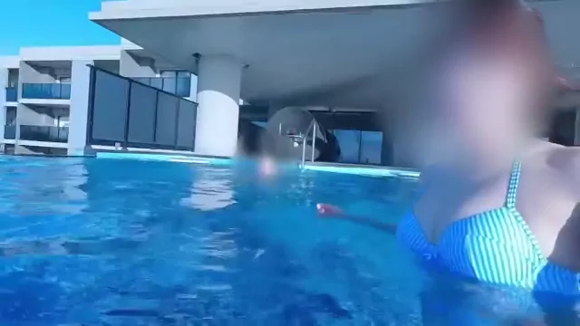 【巨乳　主観動画】じじのハメ撮り日記 Fカップキャバ嬢kotoちゃん(X ID@kotochan_base)と沖縄旅行に行って、開放感のあまり野外セックスしてしまいました シーン8（17:32）