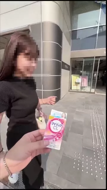 渋谷くん 【本編顔出し】久しぶりに街でナンパしたら押しに弱そうだったのでそのままホテルに直行 シーン1（3:56）