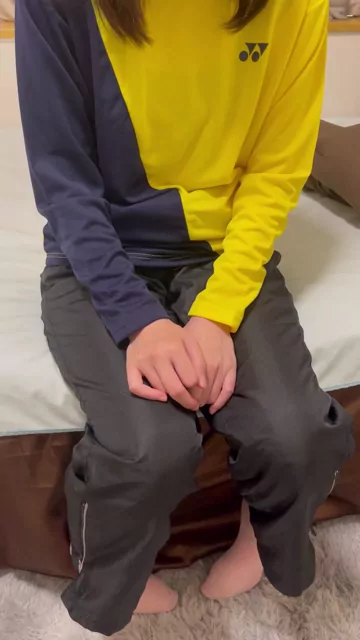 【体育連合会】ガチ体育会女子の裏側！（作り物じゃ意味がない！） イン◯イ出場経験のある体育会バド部の大学生とハメ撮りしました！ シーン6（23:36）