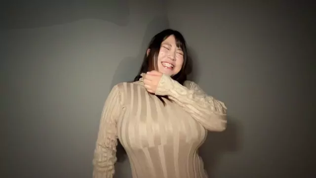 【巨乳　主観動画】じじのハメ撮り日記 MカップAV女優秋月まりなさんと4Pして出した精液をすべて飲んでもらいました シーン3（11:47）