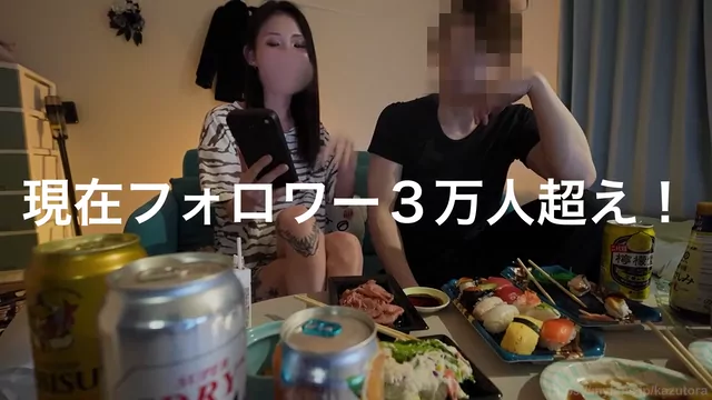 カズトラ🐯あそびにん 【本編顔出し】（リベンジポ○ノ）ガチエロお姉さんにヒモとして飼われてた時の1日を紹介します シーン8（91:14）