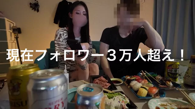 カズトラ🐯あそびにん 【本編顔出し】（リベンジポ○ノ）ガチエロお姉さんにヒモとして飼われてた時の1日を紹介します シーン7（79:04）